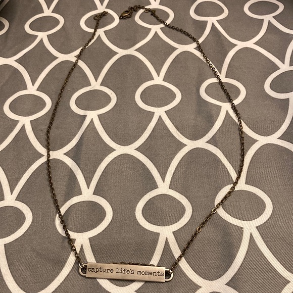 🪴Inspirational Quote Bronze Necklace🪴BUNDLE SALE! - Picture 1 of 3